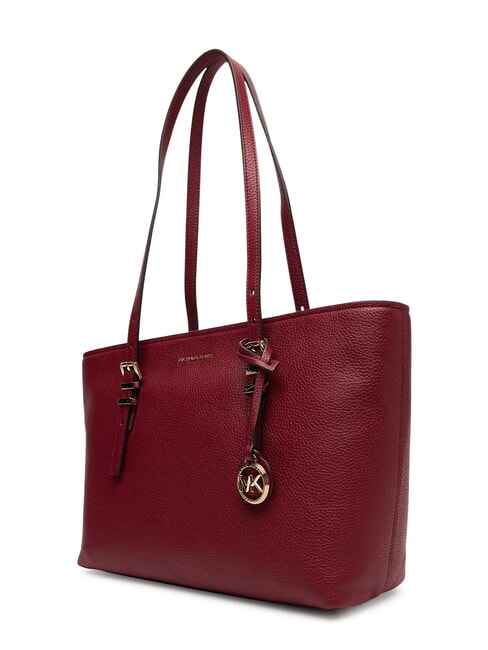 QUINN Borsa shopping media in pelle mulberry - Borse Donna