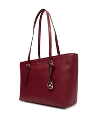 MICHAEL KORS QUINN Borsa shopping media in pelle mulberry - Borse Donna - 2