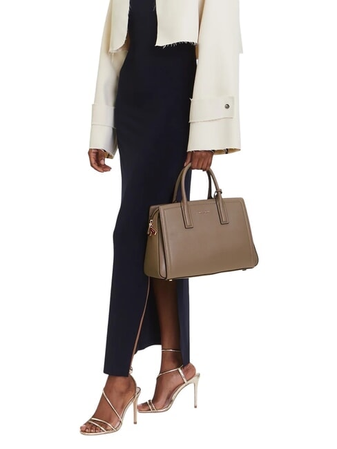 LAILA Borsa a mano in pelle con tracolla birch - Borse Donna