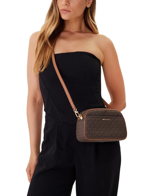 JET SET Borsa camera case stampa all over brn/acorn - Borse Donna