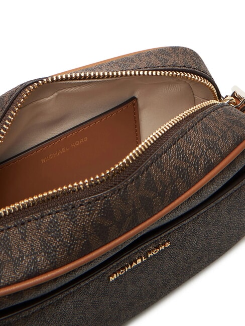 JET SET Borsa camera case stampa all over brn/acorn - Borse Donna