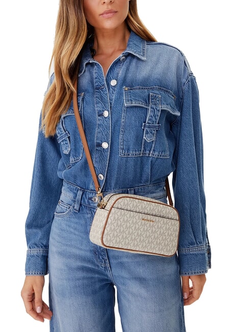 JET SET Borsa camera case stampa all over vanilla/acrn - Borse Donna