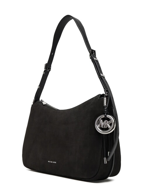 NOLITA Borsa grande a spalla in pelle nabuk black - Borse Donna