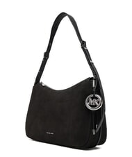MICHAEL KORS NOLITA Borsa grande a spalla in pelle nabuk black - Borse Donna - 2