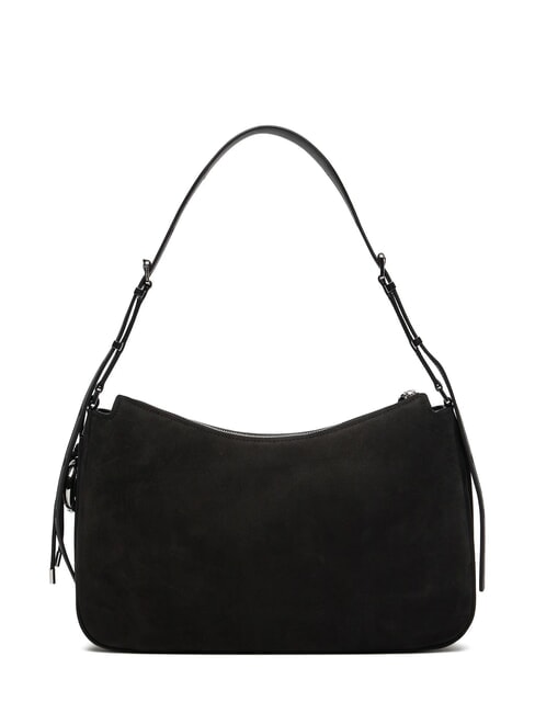 NOLITA Borsa grande a spalla in pelle nabuk black - Borse Donna