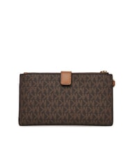 MICHAEL KORS JET SET Portafoglio pochette con polsierina brown - Borse Donna - 3