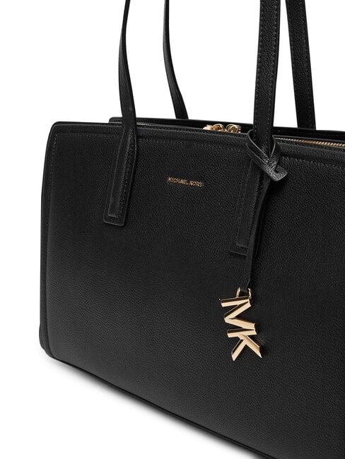 LAILA Borsa tote a spalla in pelle black - Borse Donna