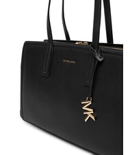 MICHAEL KORS LAILA Borsa tote a spalla in pelle black - Borse Donna - 3