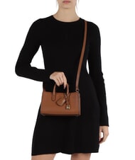 MICHAEL KORS SCARLETT Borsa piccola in pelle con tracolla luggage - Borse Donna - 5