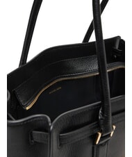 MICHAEL KORS HAMILTON MODERNE Borsa a spalla in pelle black - Borse Donna - 5