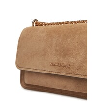 MICHAEL KORS CLAIRE Borsa a spalla in pelle scamosciata husk - Borse Donna - 3