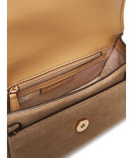 MICHAEL KORS CLAIRE Borsa a spalla in pelle scamosciata husk - Borse Donna - 6