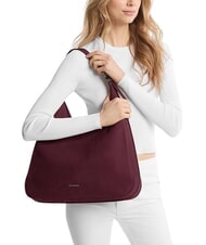 MICHAEL KORS NOLITA Borsa sacca in pelle nabuk oxblood - Borse Donna - 5