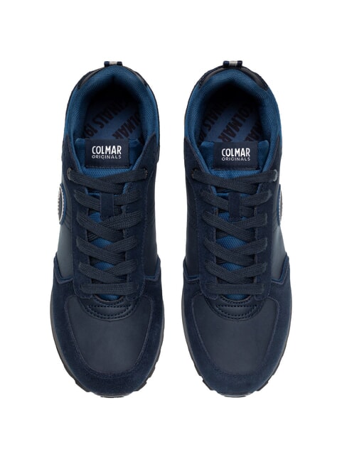 TRAVIS BOOST Sneakers white-burgundy-teal blue - Scarpe Uomo