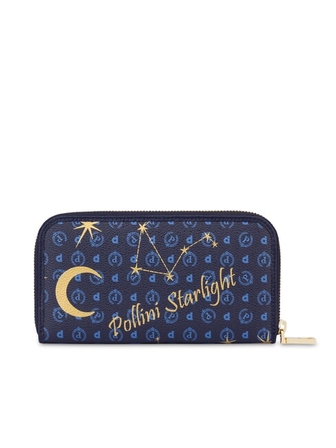 HERITAGE STARLIGHT Portafoglio grande zip arpund bluberry - Portafogli Donna