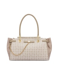 POLLINI HERITAGE Borsa a spalla con doppi manici avorio - Borse Donna - 3
