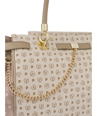 POLLINI HERITAGE Borsa a spalla con doppi manici avorio - Borse Donna - 4