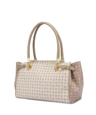 POLLINI HERITAGE Borsa a spalla con doppi manici avorio - Borse Donna - 5
