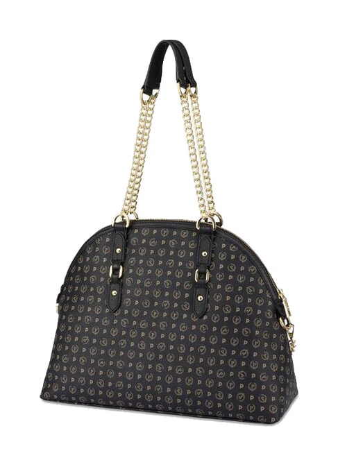 HERITAGE Borsa dome a spalla manici catena Nero - Borse Donna