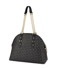 POLLINI HERITAGE Borsa dome a spalla manici catena Nero - Borse Donna - 4