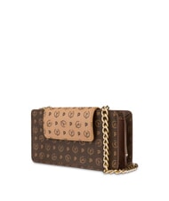 POLLINI HERITAGE CLASSIC Clutch porta cellulare marrone/crema - Borse Donna - 2