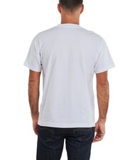 VANS LEFT CHEST T-shirt in cotone loose fit white - T-shirt Uomo - 2
