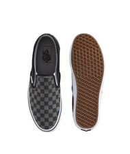 VANS CLASSIC SLIP-ON Sneakers in tela black/pewter checkerboard - Scarpe Unisex - 5