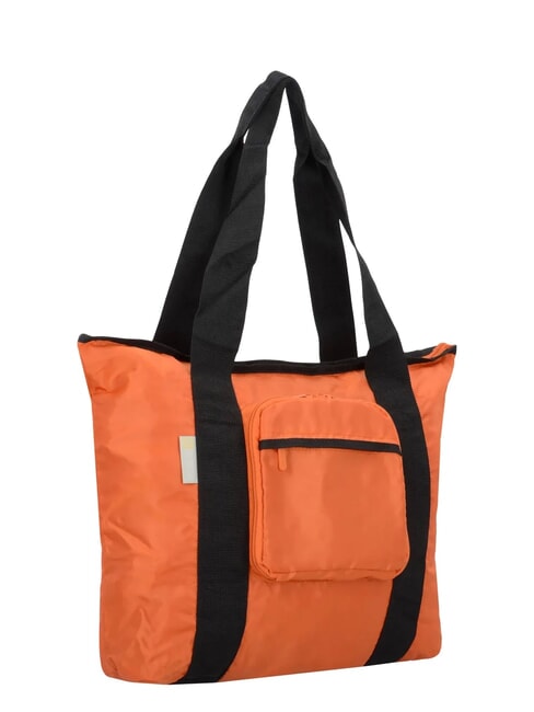 GO Borsa shopper pieghevole da viaggio arancio - Accessori Viaggio