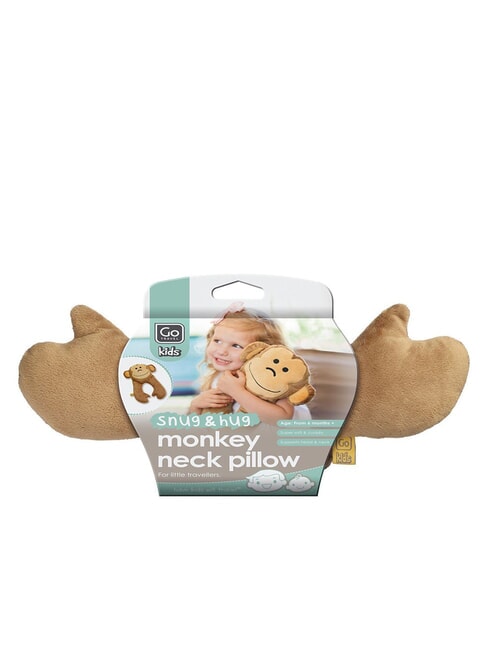 GO Cuscino collo da viaggio per bambini arancio - Accessori Viaggio