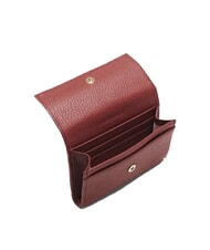 COCCINELLE METALLIC SOFT Portacarte in pelle martellata brandy - Portafogli Donna - 2