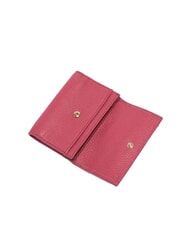 COCCINELLE METALLIC SOFT Portacarte in pelle martellata rosewood - Portafogli Donna - 2