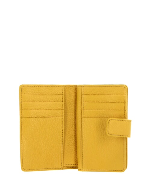 METALLIC SOFT Portafoglio in pelle martellata soleado - Portafogli Donna