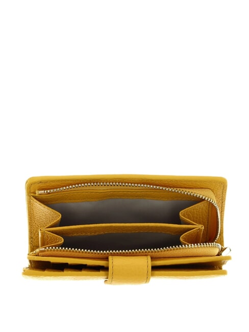 METALLIC SOFT Portafoglio in pelle martellata soleado - Portafogli Donna