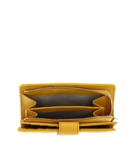 COCCINELLE METALLIC SOFT Portafoglio in pelle martellata soleado - Portafogli Donna - 3