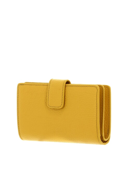 METALLIC SOFT Portafoglio in pelle martellata soleado - Portafogli Donna