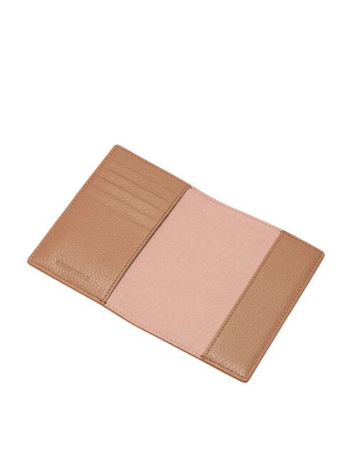 METALLIC SOFT Porta passaporto in pelle martellata skin - Accessori Viaggio