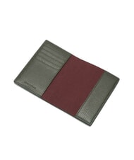 COCCINELLE METALLIC SOFT Porta passaporto in pelle martellata alga - Accessori Viaggio - 2