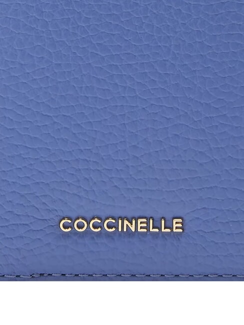 METALLIC SOFT Porta passaporto in pelle martellata azul - Accessori Viaggio