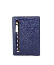 COCCINELLE METALLIC SOFT Porta passaporto in pelle martellata royal blue - Accessori Viaggio - 3
