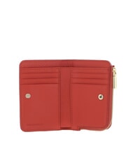 COCCINELLE METALLIC SOFT Leather card holder grenadine red - Portafogli Donna - 2