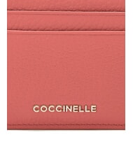 COCCINELLE METALLIC SOFT  Portacard piatto in pelle pot - Portafogli Donna - 2