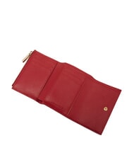 COCCINELLE METALLIC SOFT Small wallet in textured leather - Portafogli Donna