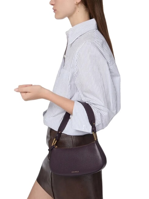 MERVEILLE Borsa a spalla in pelle martellata pot - Borse Donna