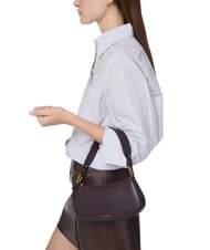 COCCINELLE MERVEILLE Borsa a spalla in pelle martellata pot - Borse Donna - 5