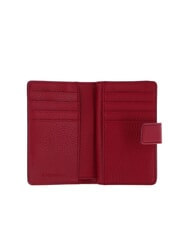 COCCINELLE METALLIC SOFT Portafoglio in pelle martellata sangria - Portafogli Donna - 2