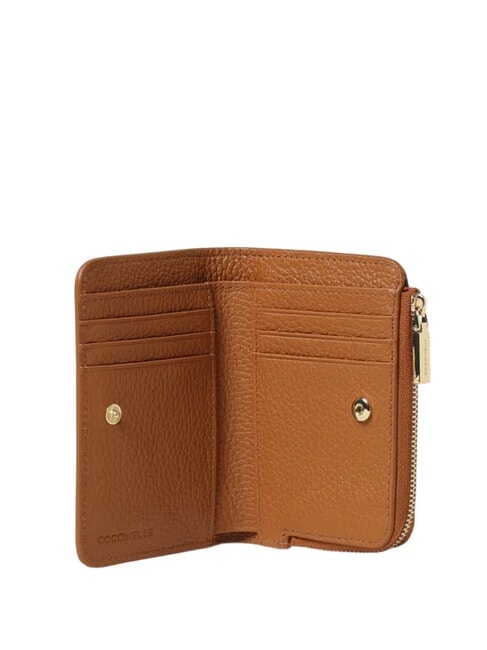 METALLIC SOFT Portafoglio piccolo in pelle CUIR - Portafogli Donna