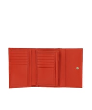 COCCINELLE METALLIC SOFT Portafoglio bifold pelle martellata gazpacho - Portafogli Donna - 2