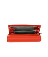 COCCINELLE METALLIC SOFT Portafoglio bifold pelle martellata gazpacho - Portafogli Donna - 3