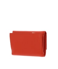 COCCINELLE METALLIC SOFT Portafoglio bifold pelle martellata gazpacho - Portafogli Donna - 5