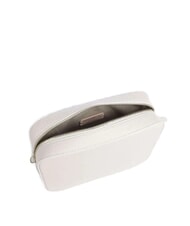 COCCINELLE TEBE Borsa piccola pelle martellata blanco - Borse Donna - 3